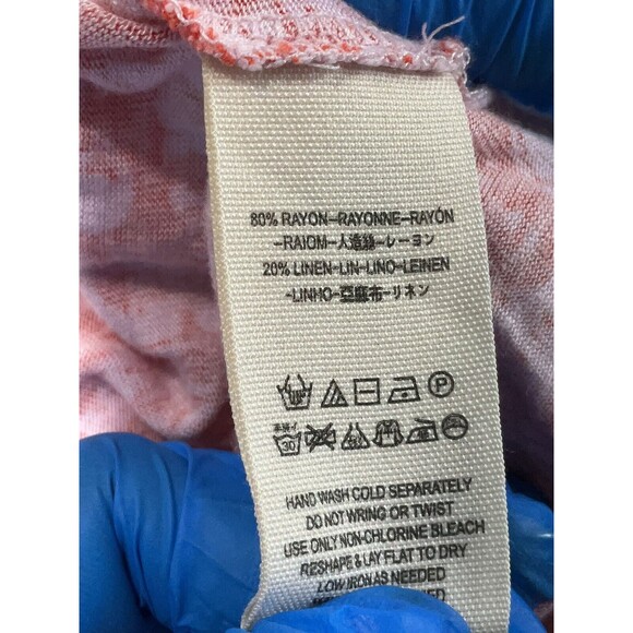 Free People Womens Small Sleeveless Boho Beach Floral Flowy Cottagecore Top - Picture 4 of 4